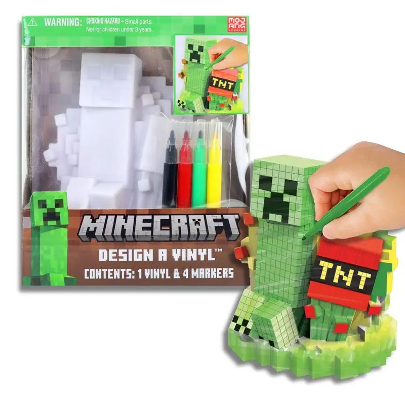 Minecraft design a vinyl DIY kit – Tugboat & The Bird