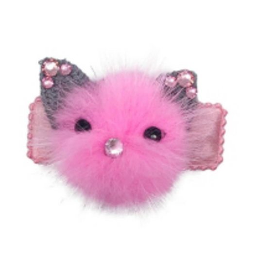 Cat clip - pink