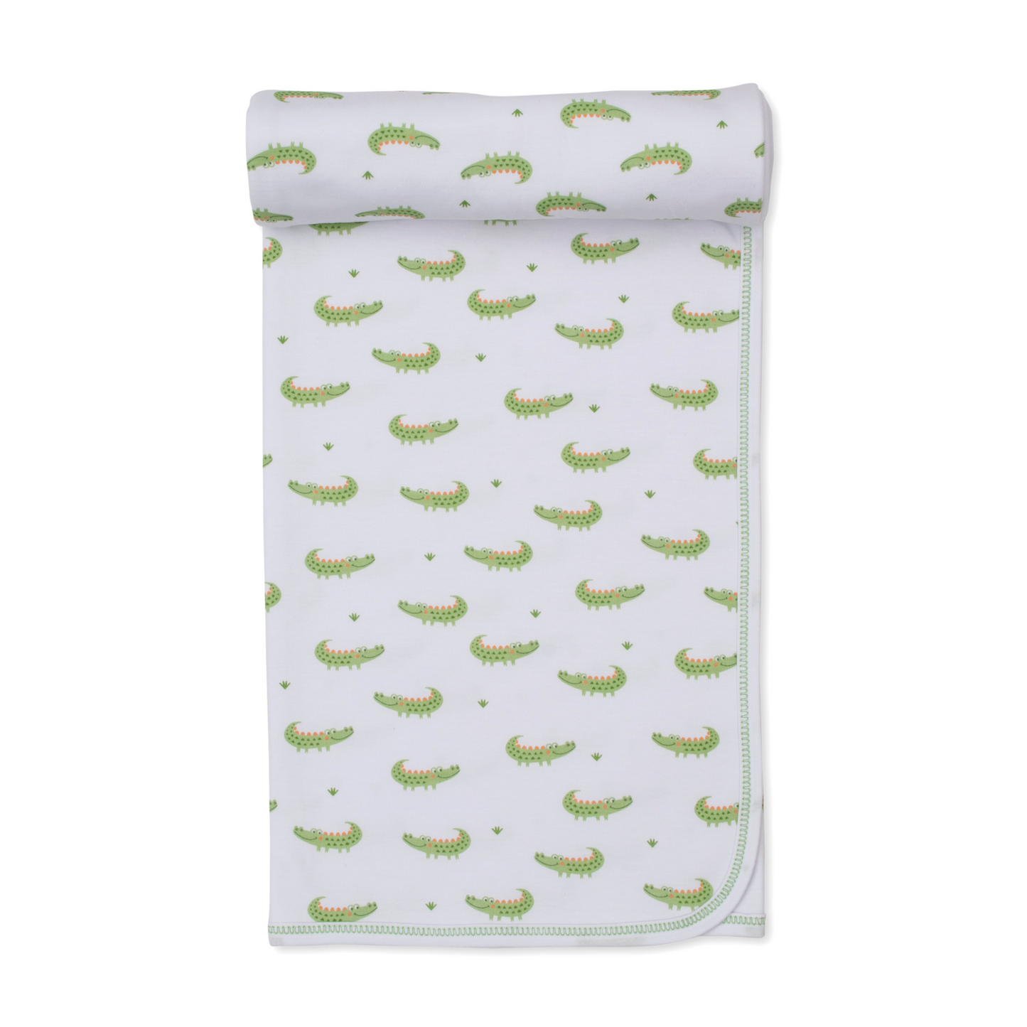 Crocodile camp blanket