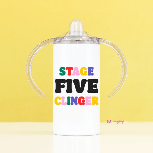 Stage five clinger stainless steel cup