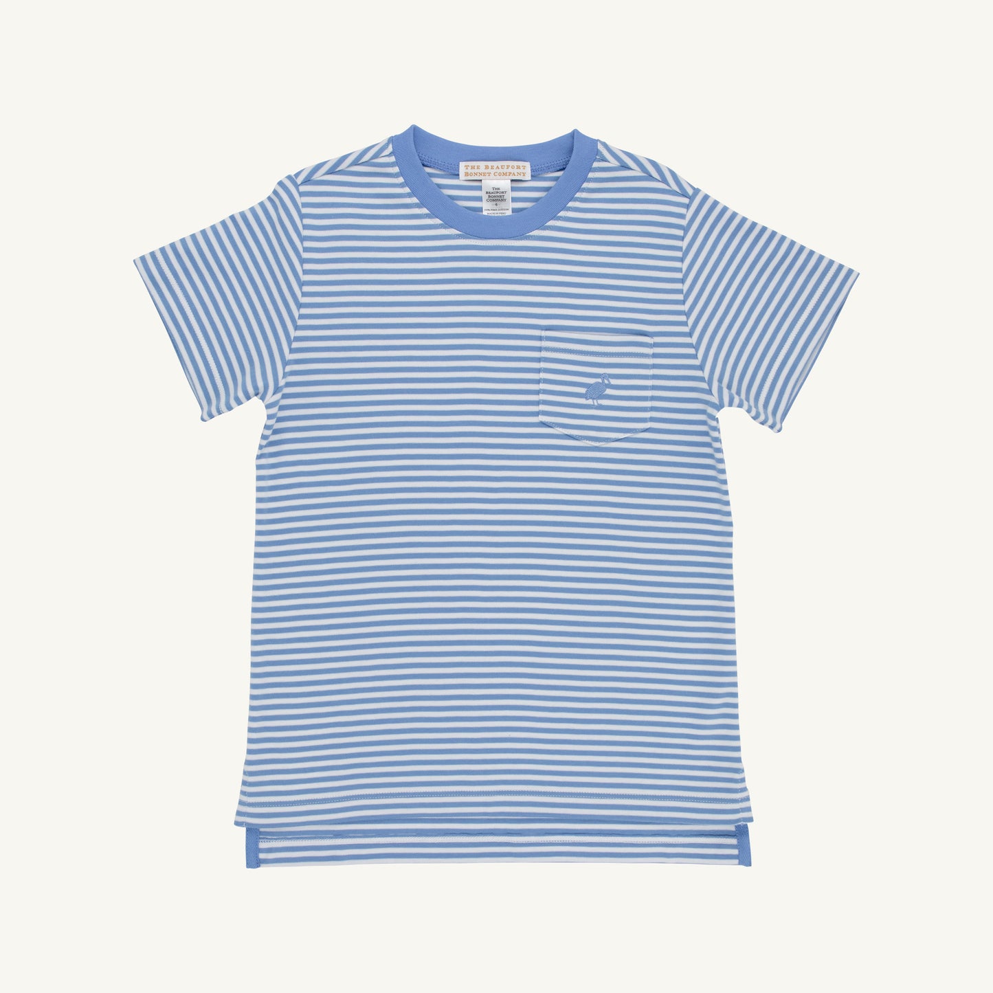 Carter crewneck - sunrise blvd blue stripe