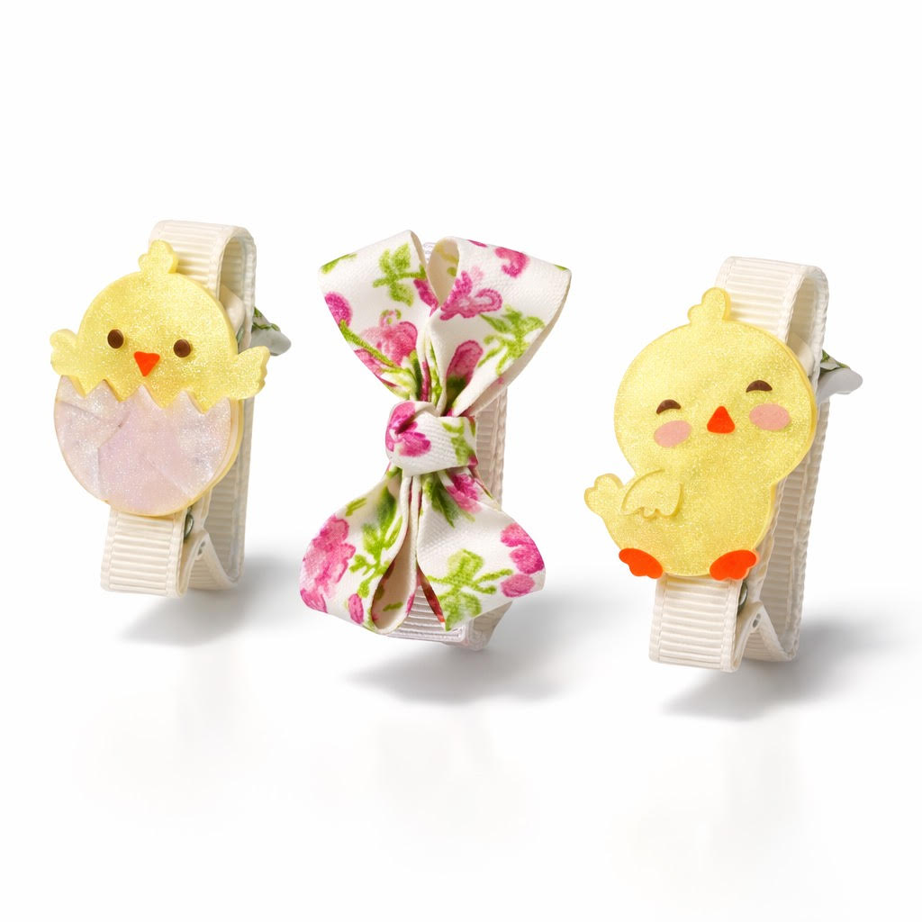 Little chicks hair clips