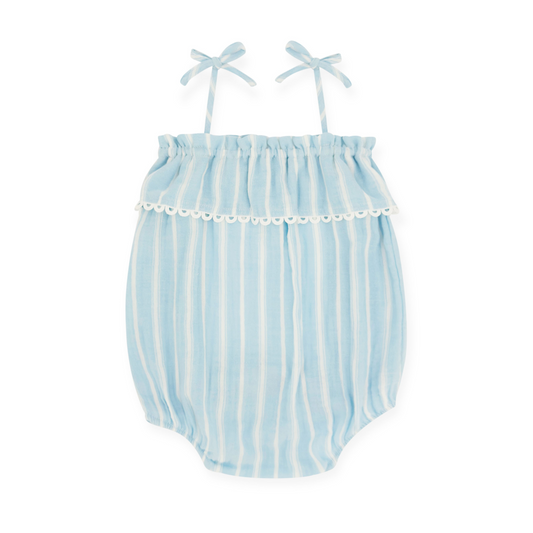 Bonita romper - crystal blue