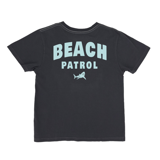 Beach patrol vintage tee - black sand
