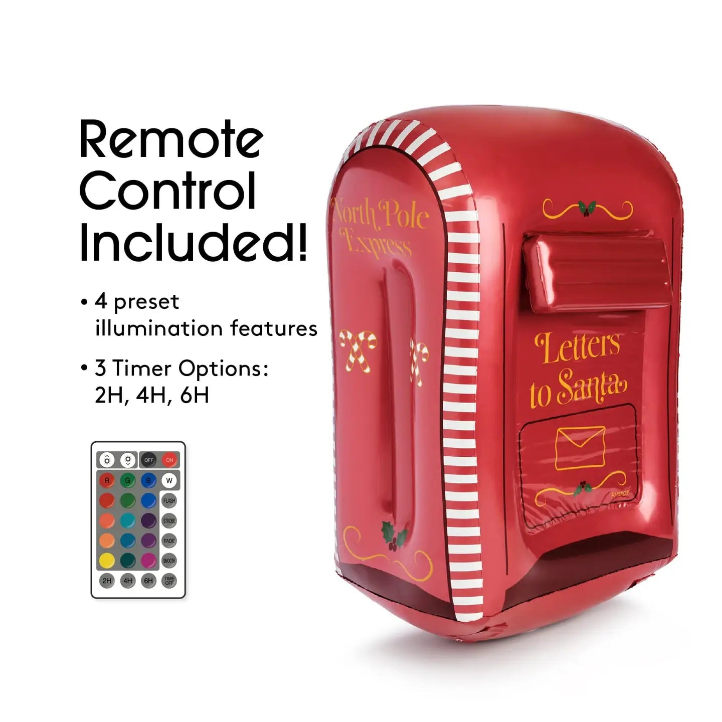 Santa's infaltable mailbox