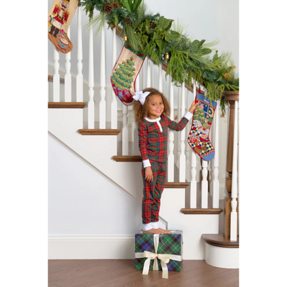 Sutton's sweet dream pj set - paces mill plaid