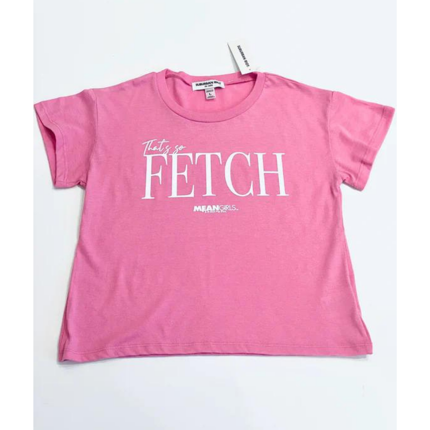 Mean girls so fetch crop tee