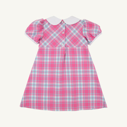 Princess pleat dress - brenton point plaid