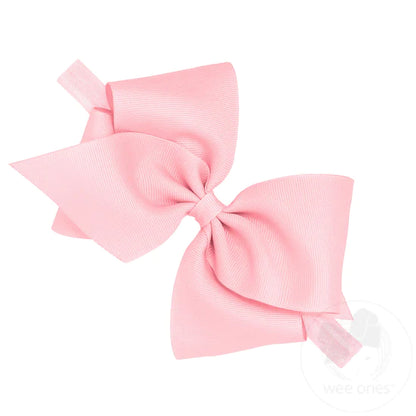 Grosgrain king bow baby headband