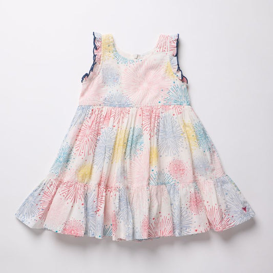 Kelsey dress - fireworks
