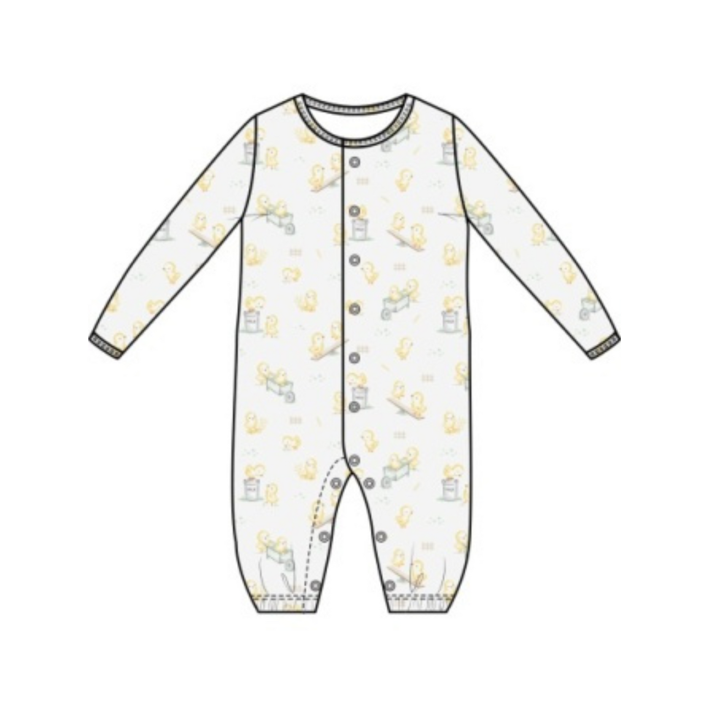 Baby chicks conv gown