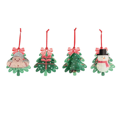 Holiday claw clips