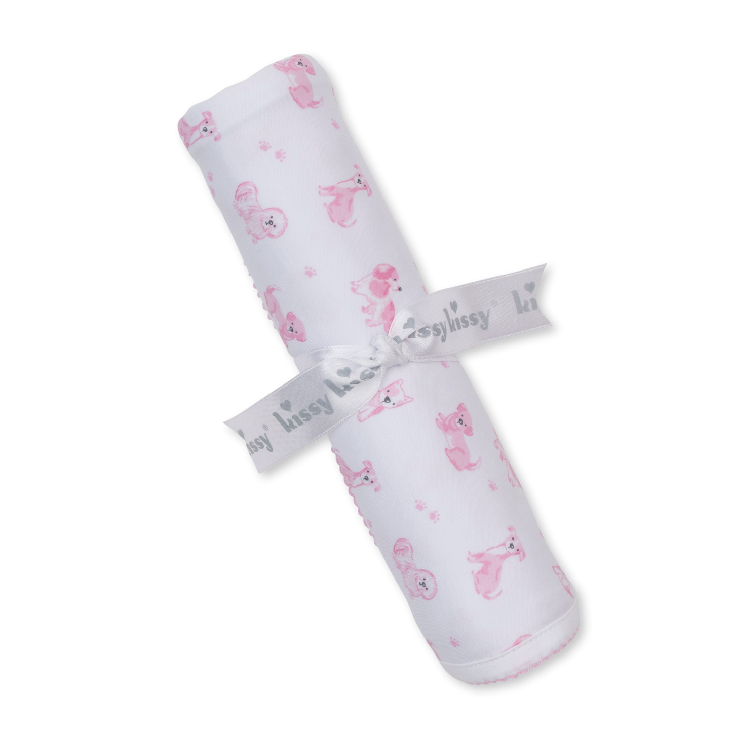 Puppy paws blanket - pink