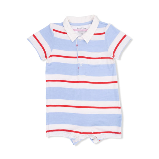 Preppy rugby polo shortie