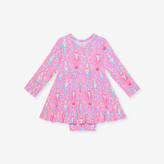 Nutcracker Suite - Ruffle Twirl Bodysuit Dress