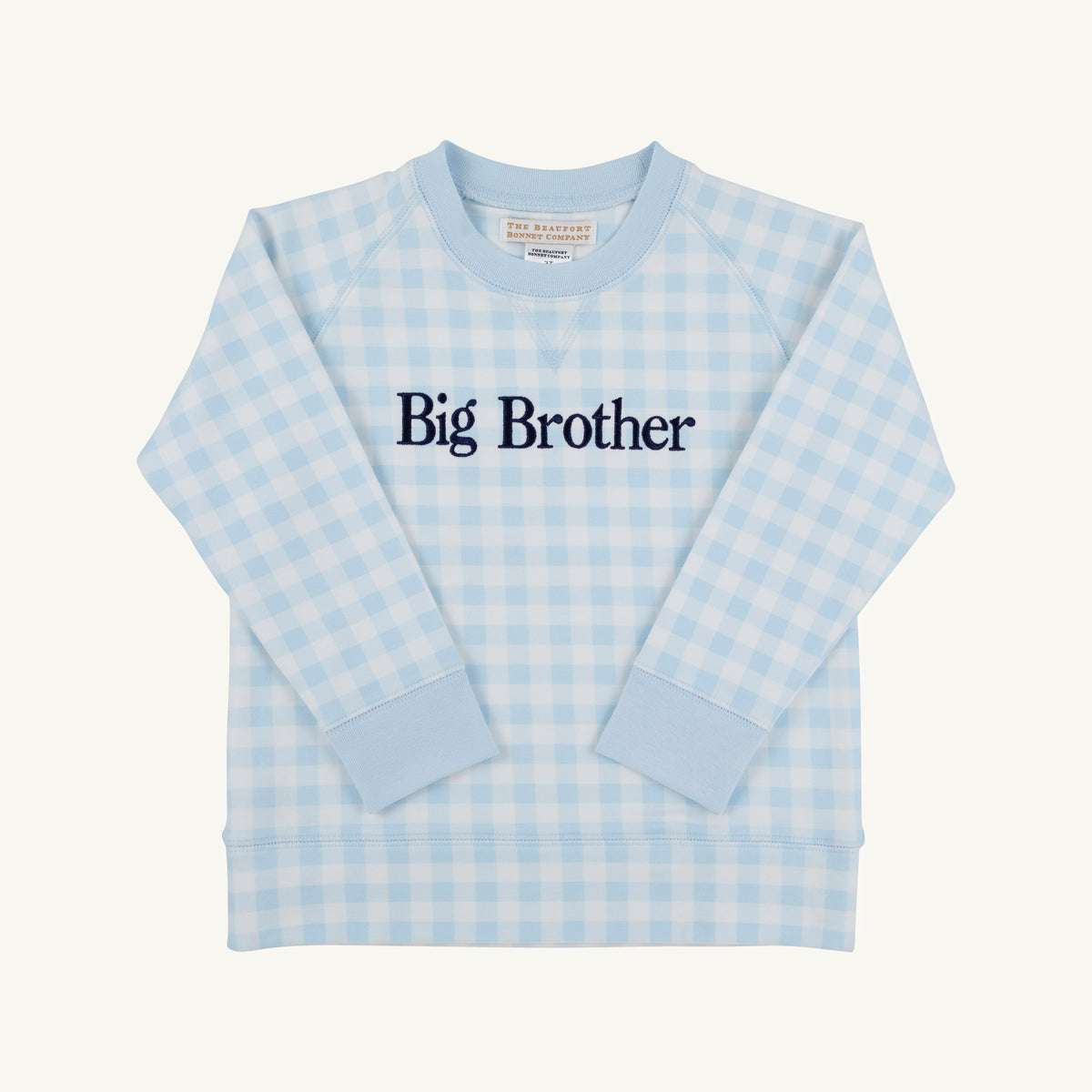 Cassidy Comfy Crewneck - buckhead blue/big brother