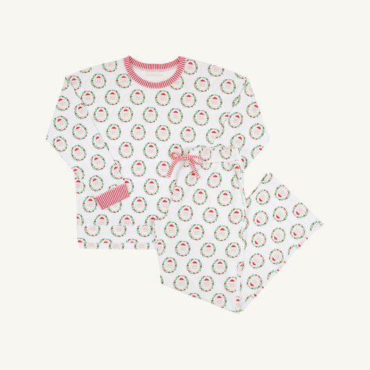 Snooze Button Set - North Pole Portrait/Richmond Red Stripe