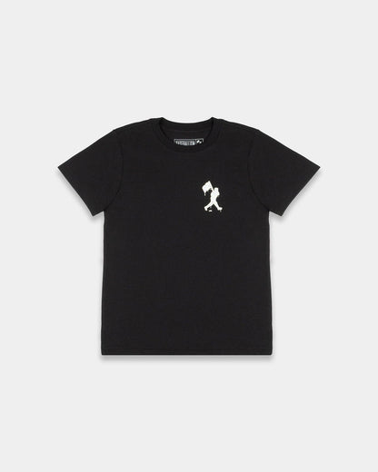 Batter Up Bakery Confetti Cupcake T-Shirt (Black) - Youth
