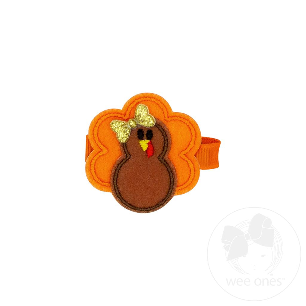 Harvest Felt Hair Clip - Turkey