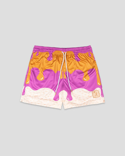 Pb & Jammed Diamond Air Mesh Shorts - Youth