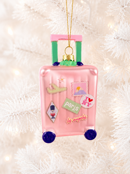 The Jetsetter - Travel Luggage Ornament