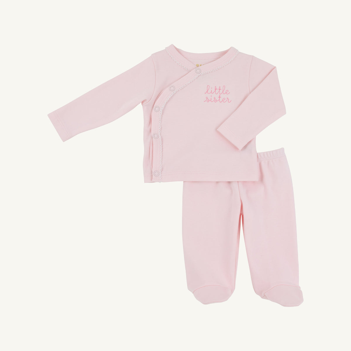 Cameron Cross Front Set - palm beach pink/little sister