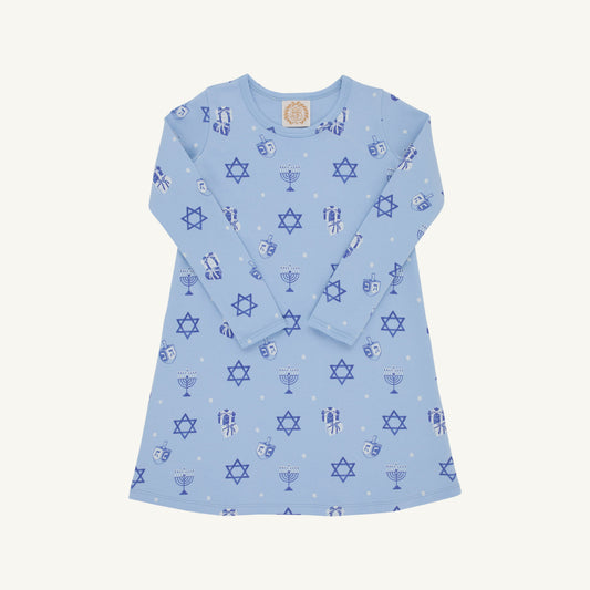 Long Sleeve Polly Play Dress Heavy Weight - Eight Nights to Remember