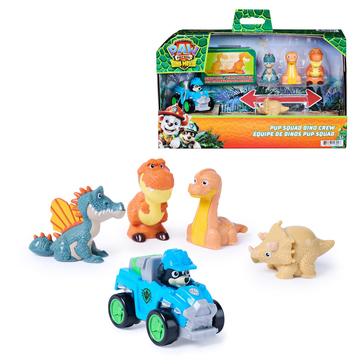PAW Patrol The Dino Movie Pup Squad Dino Crew