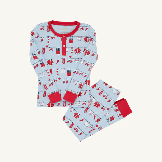 Sutton's Sweet Dream Set - Santa's Laundry Line/Richmond Red