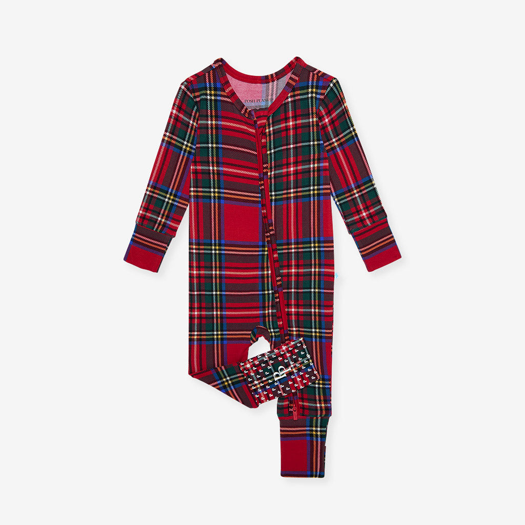 Red Tartan Plaid - Convertible One Piece