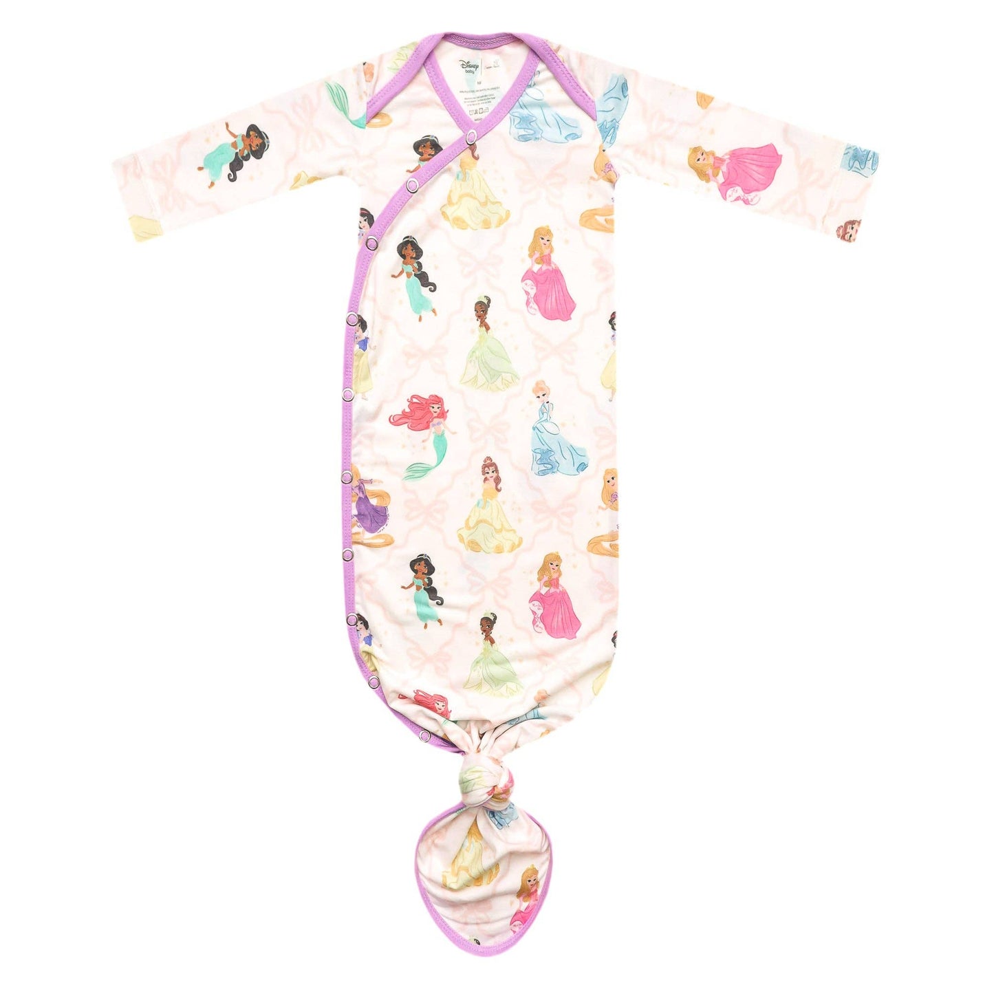 Newborn Knotted Gown - Disney Princess
