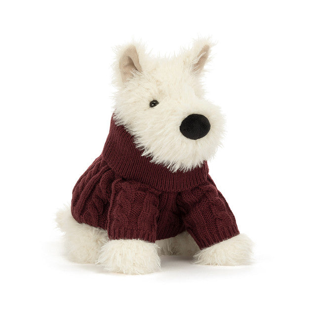 Munro scottie dog winter jumper outfit
