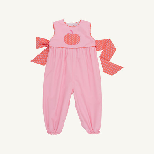 Sleeveless Rebecca romper - pumpkin/sppink/msmmfloral