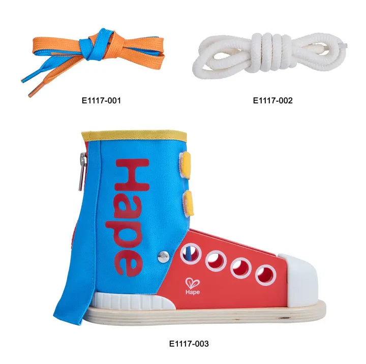 Tie-it lacing sneaker