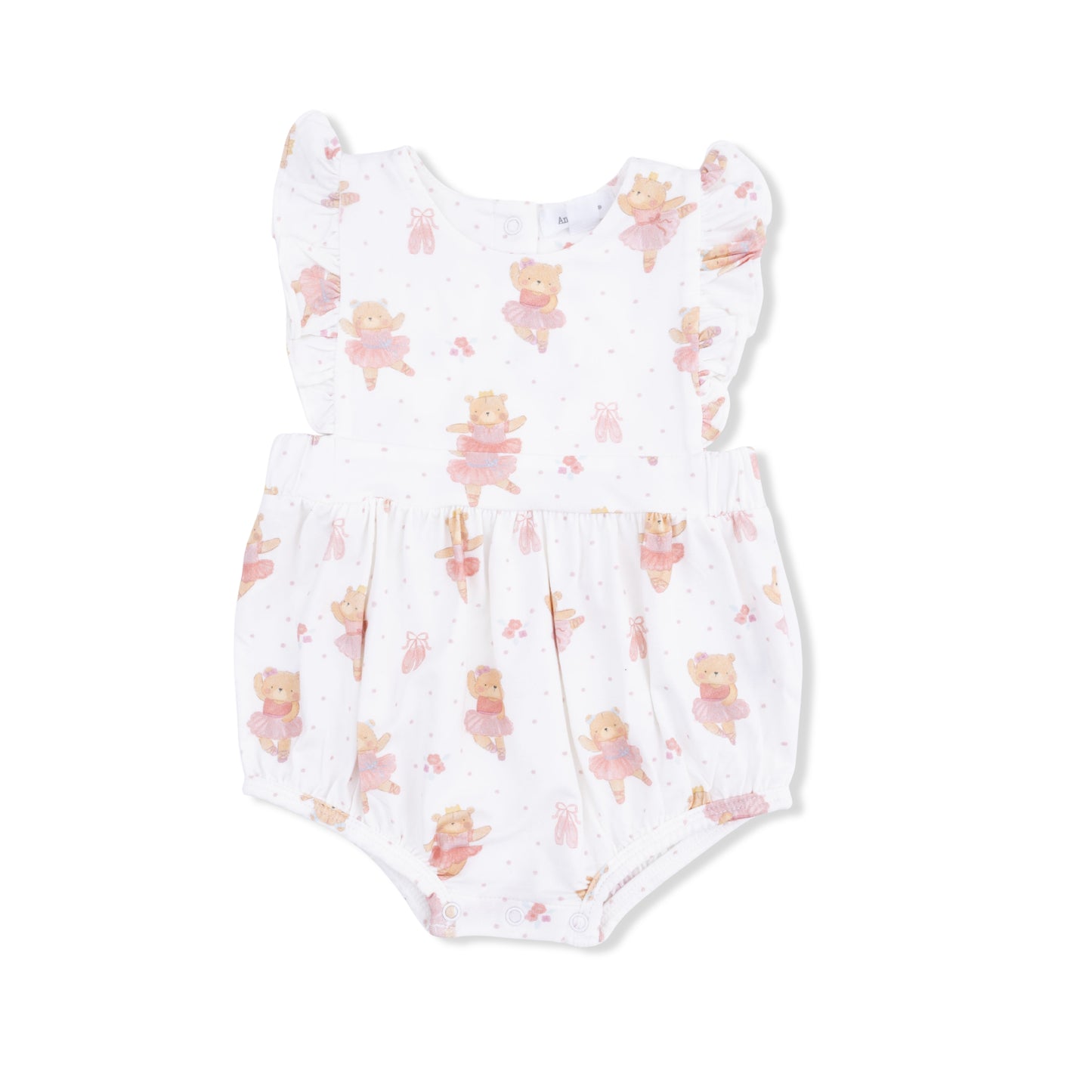 Teddy bear ballerina sunsuit