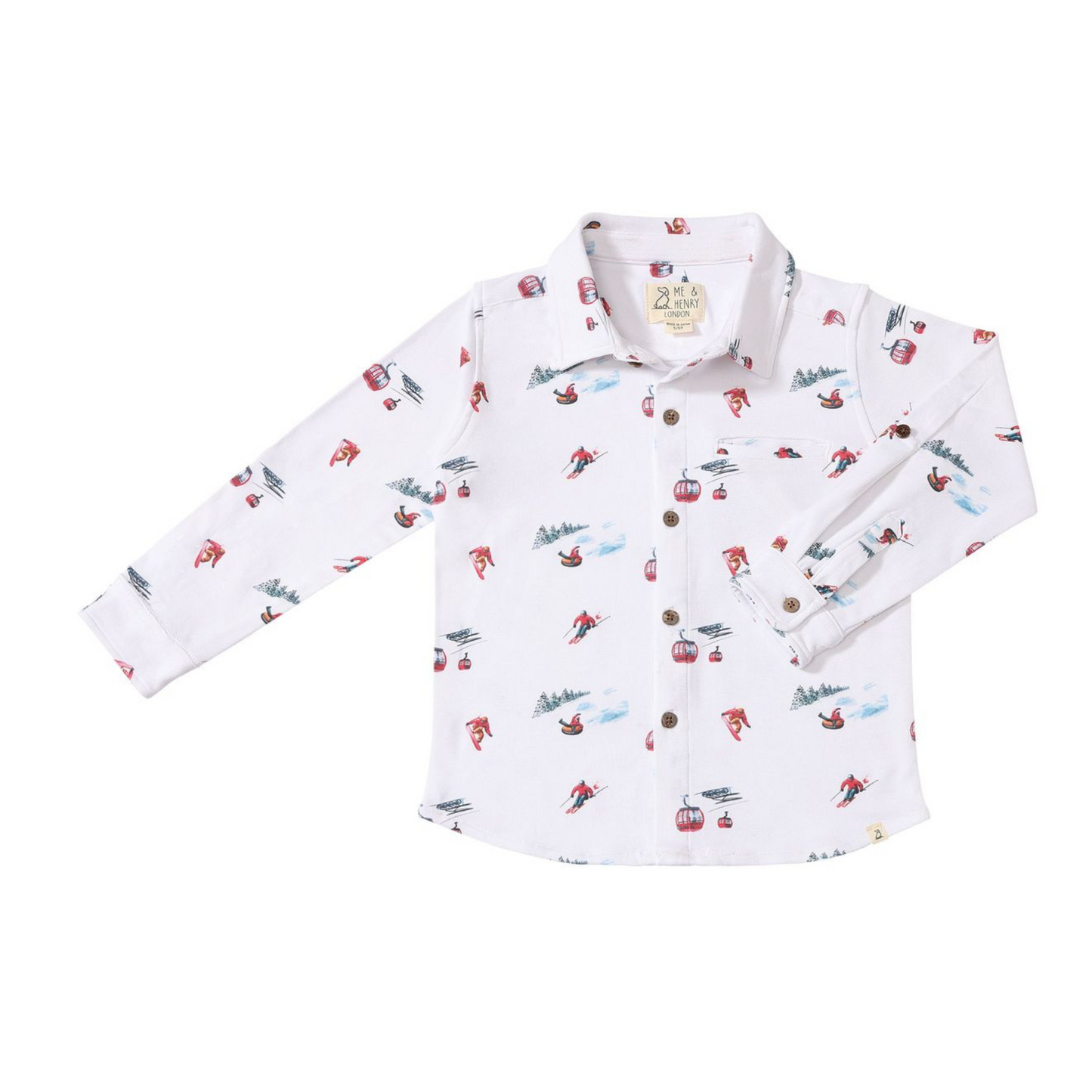 Atwood l/s button down - ski scene