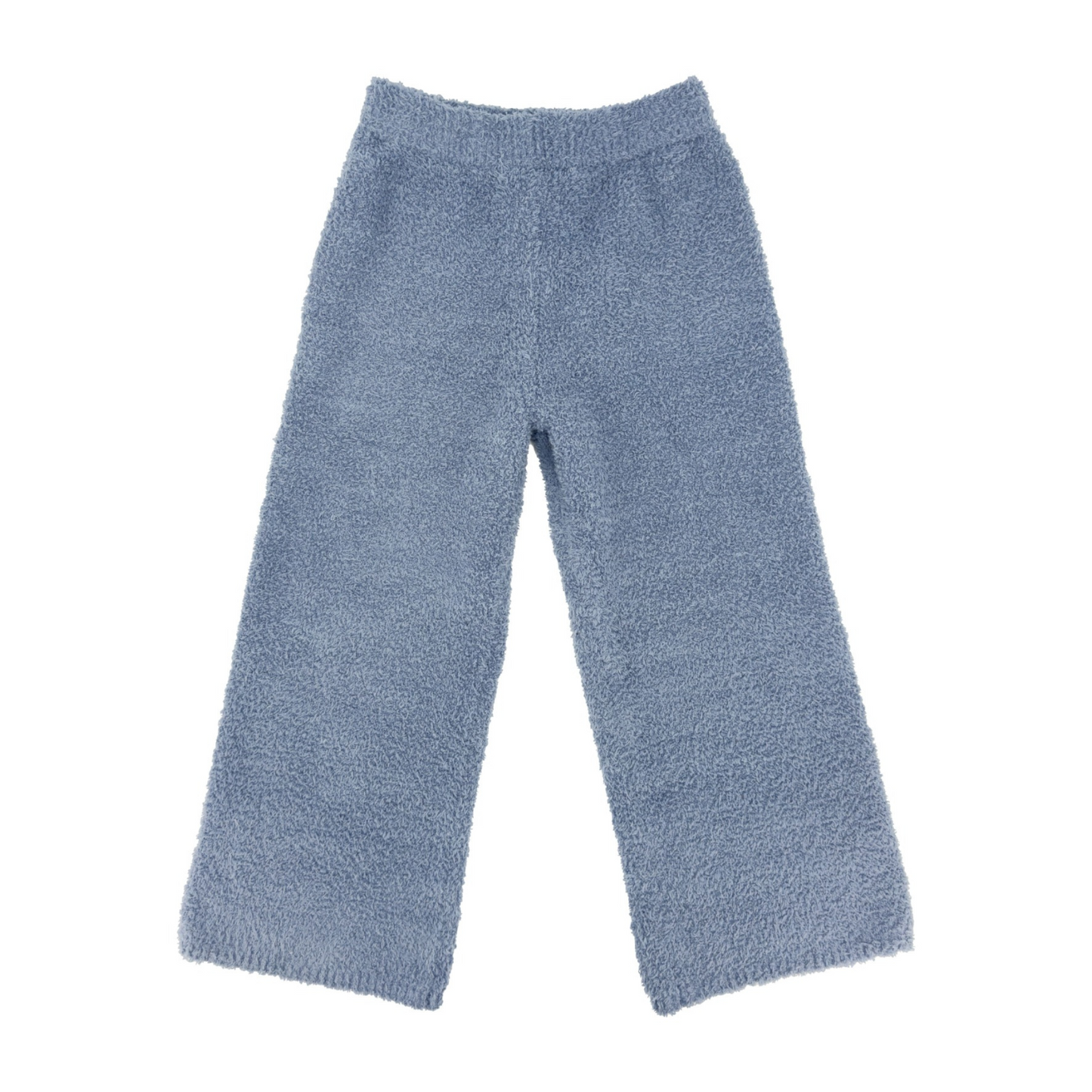 Coziest knit pants - dusty blue