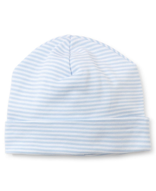 Stripes hat - light blue