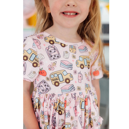 Playground princess s/s pocket twirl dress