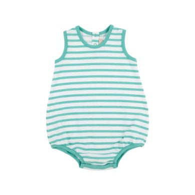 Patton play bubble - turks teal stripe/tt