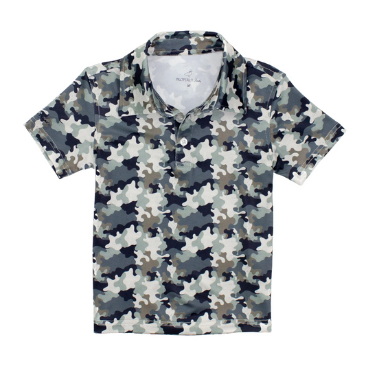 Inlet polo - delta backwater camo