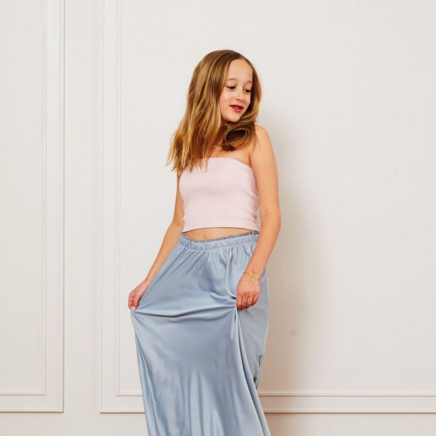 Alexa tube top - ballet pink