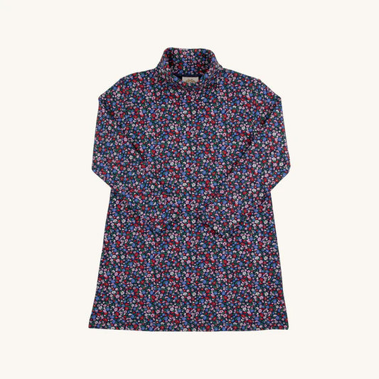 Tatum's turtleneck dress - fairfax farm floral