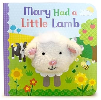 Mary had a little lamb puppet book