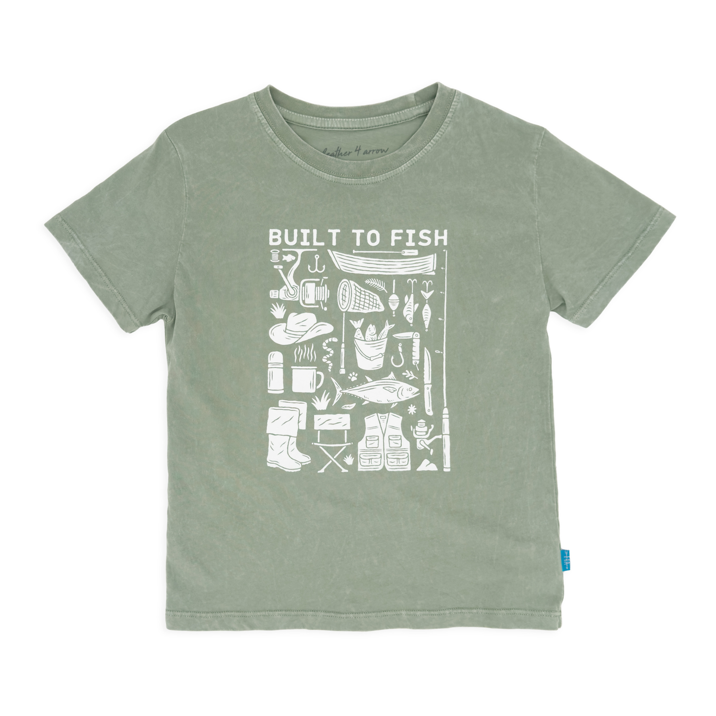 Vintage tee - lily pad