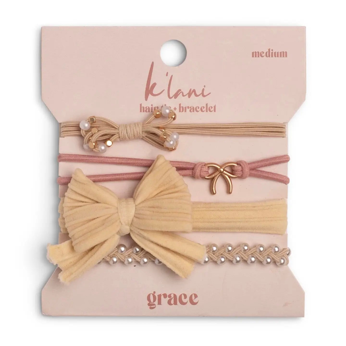 Grace hair tie bracelets - small