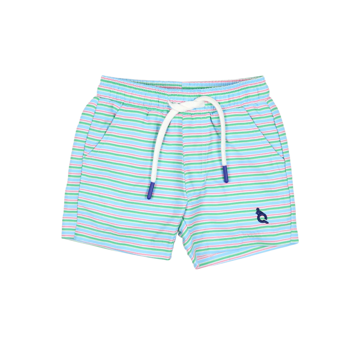 Swim trunks - sherbet stripe
