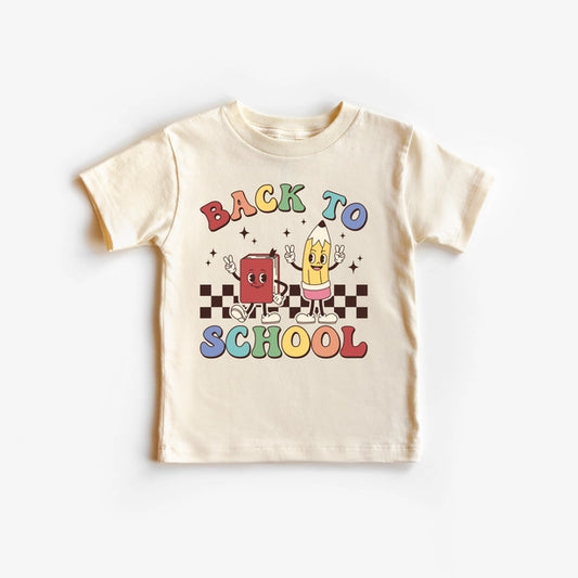 Back to school shirt - natural