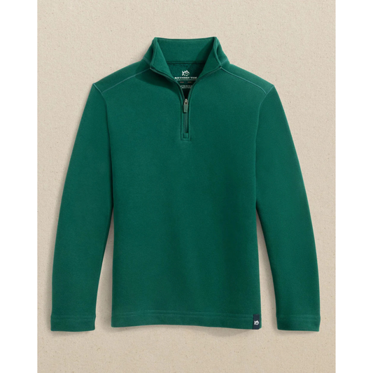Millview fleece l/s quarter zip - salt meadow