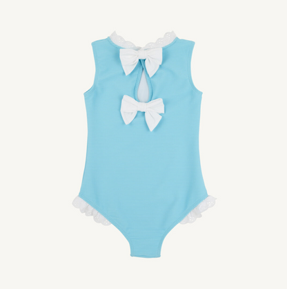 Sleeveless sarasota surf suit - belhaven blue